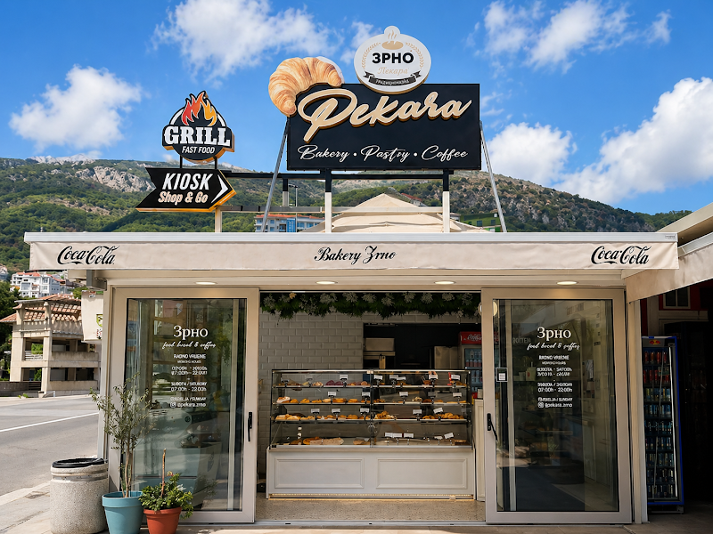 Bakery Zrno in Budva