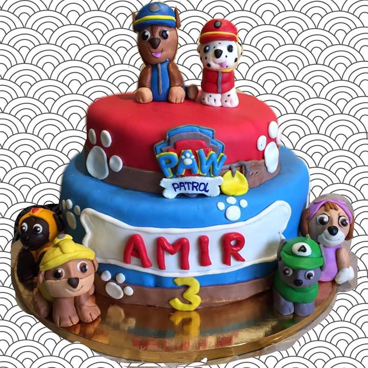 Candy cake in Castaños