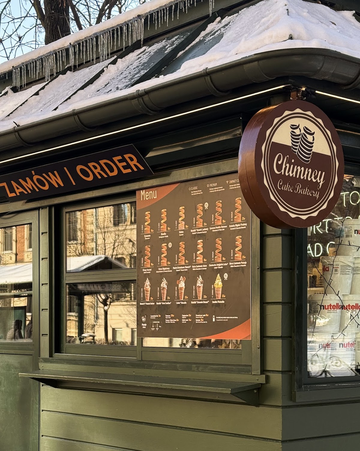 Chimney Cake Bakery in Kraków