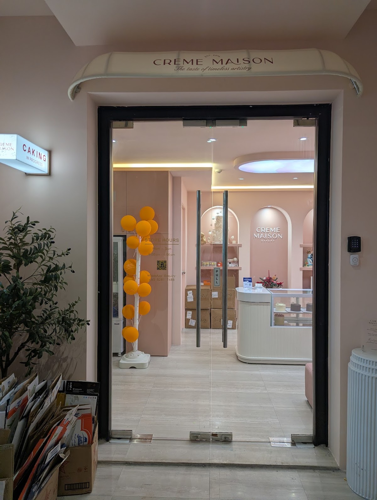 Creme Maison Bakery in Singapore