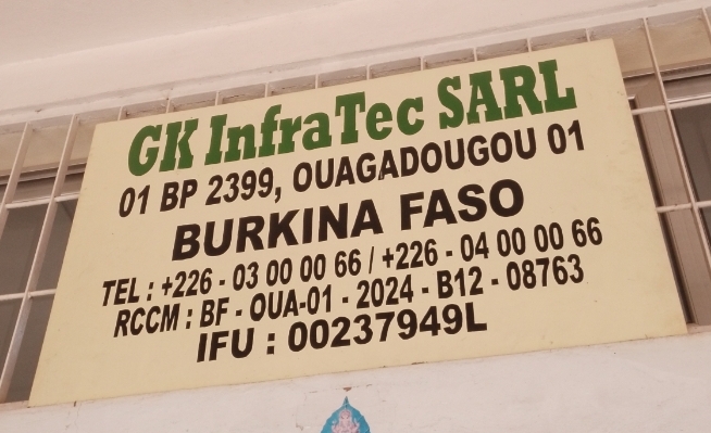 Les Boulangeries ABK in Ouagadougou