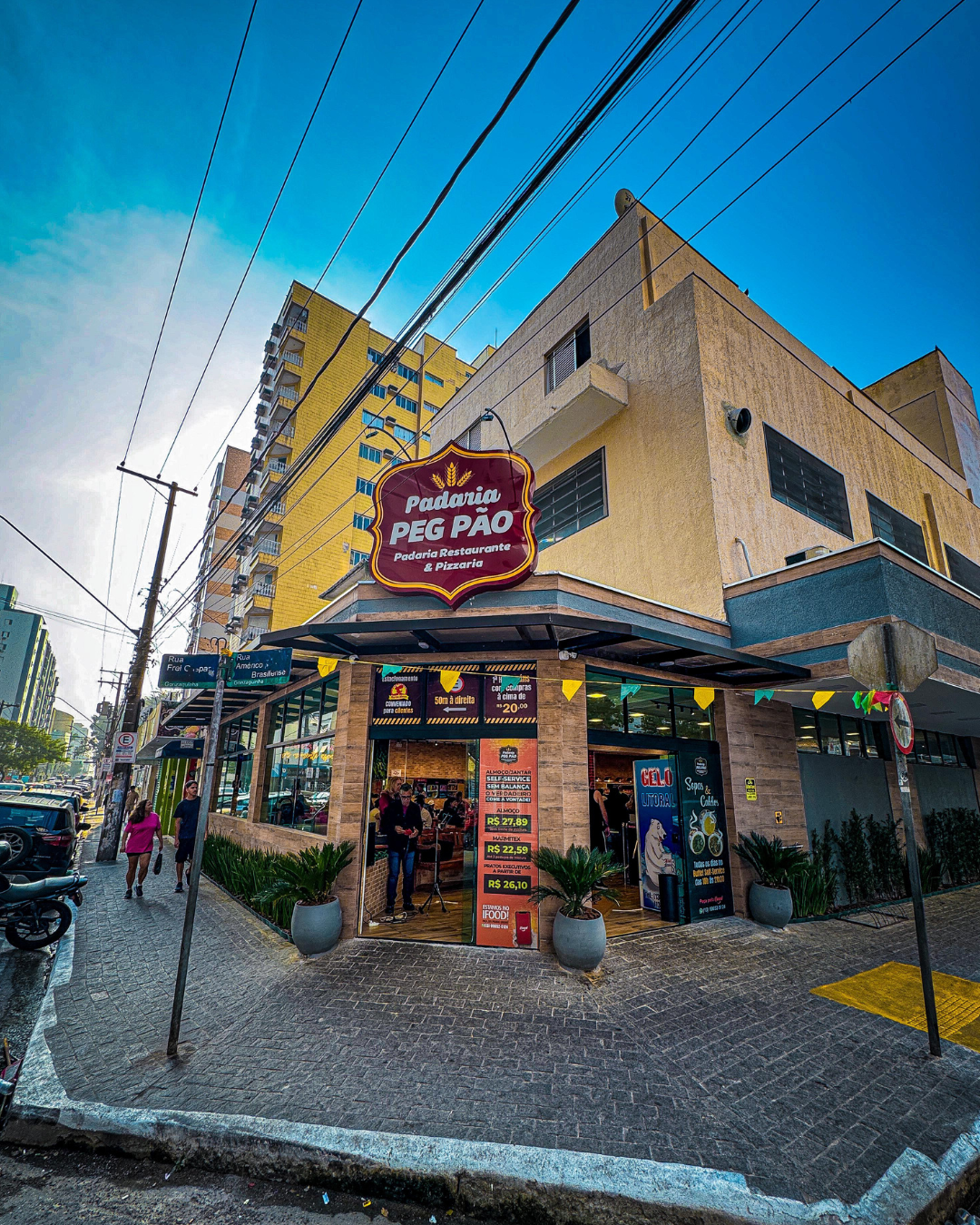 Padaria Peg Pão - São Vicente - Bakery in São Vicente