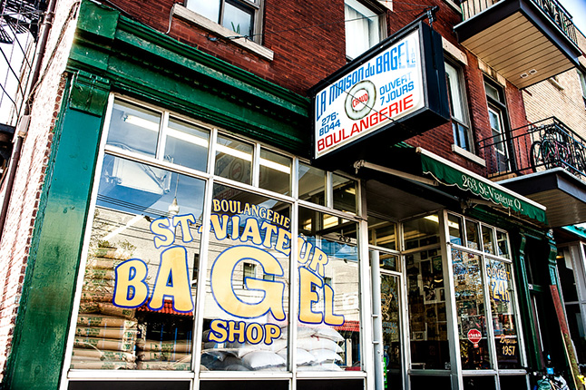 St-Viateur Bagel in Montréal